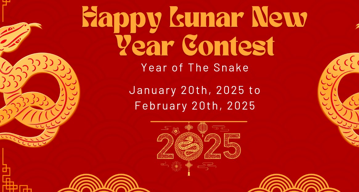 Happy lunar new year 2025 in English