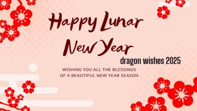 Happy lunar new year of the dragon wishes 2025