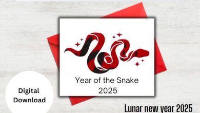 Lunar new year 2025 snake