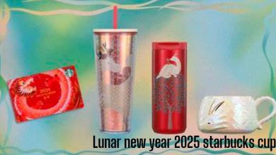 Lunar new year 2025 starbucks cup